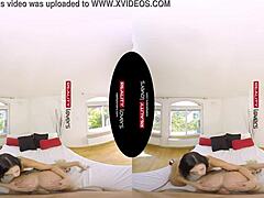 Blonde fetish milfs in heels and latex bend over for doggystyle threesome action