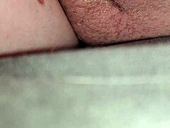 Lollipop Milf Stretches Hairy Pussy With Huge Dildos Doggy Cowgirl