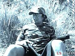 vietnamese cutie deepthroats big cock outdoors then gets facefucked doggystyle cumshot dripping