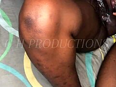 How three loads filled her creamy ebony pussy just right