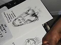 Quick cum sketches glaze women's tits for that perfect erotic finish