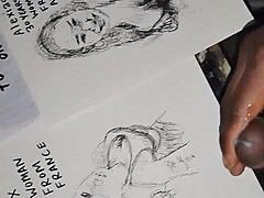 Quick cum sketches glaze women's tits for that perfect erotic finish