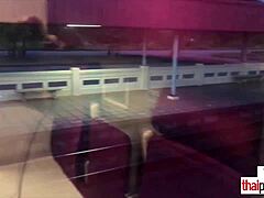 Asian Teen Girlfriend's Thrilling Outdoor Blowjob Adventure