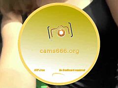 Blonde teen masturbates with toys outdoors in car on public webcam