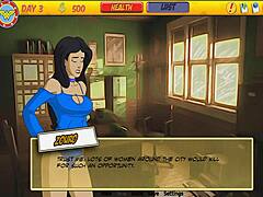 hg girl licks wonder woman parody in old hentai