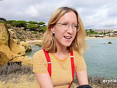 i can't stop watching amelia toy her stocking-clad pussy