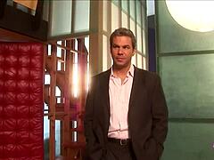 busty blonde brunette lesbians test vr toys orgasm