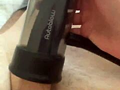 imagine this vacuglide machine teasing and milking cock dry in extreme bdsm session...