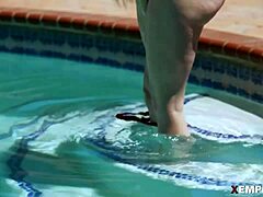 Nikki Sweet's Erotic Blonde Petite Ride On Monster Cock!