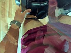 Filthy wife cum covered drenched hot cumshot facial collection