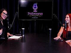 Two Hot Babes Strip Lingerie in Foot Fetish Game Casting Humiliation