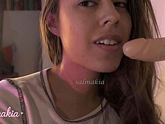 hey sexy colombian, watch me suck dildo n give joi instructions?