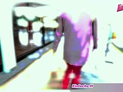 German amateur anal teen slut fucked POV kitchen homemade