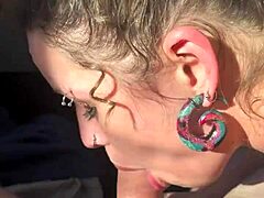 busty petite hooker bends over for public doggystyle then begs facial cumshot ughh