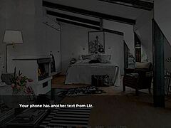 Overstuffed Chubby Blonde Plays to Explosive Cut-Off End!