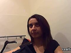 czech teen teased supermarket ripped clothes pov fuck