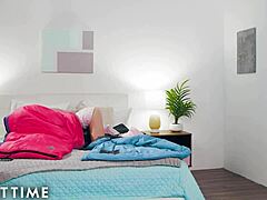 skinny kenzie reeves stuck fucked hard by friend