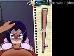 raven schoolgirl's big ass destroyed by monster cock anal