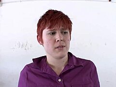 Blondie Handywoman Fingers Redhead Lesbian Pussy Fixes Her Up Car Service