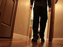 he licks her wet pussy deep then blasts cum on pretty face