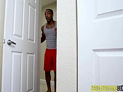 Ada Vera rides stepbro's thick juicy big black cock doggystyle then missionary cumshot