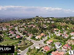 Damn, Vixen's tiny natural babe Sky Wonderland debuts with wild cowgirl and deepthroat!