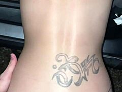 pigtail streetwalker blows fucks public swallows cum!