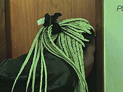 Couldn't resist helpin new neighbor jerk his monster cock