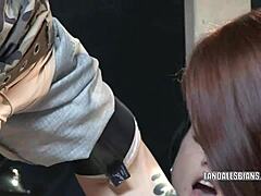 karlie licks cadence's pussy till she cums hard girlfriend style