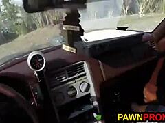 Bimbo Pawns Ugly Car And Pussy Desperately