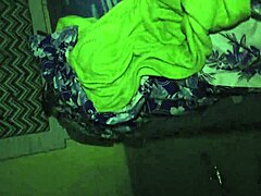 chubby latina stepmom lies horny on my bed waiting