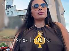 flashing my big pussy lips poolside in tight leggings!