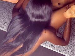 Renity Love And Majesty Oil Up For Nasty Ebony Scissoring