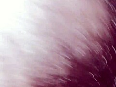 she begs for more intense outdoor public pounding