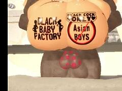 feels so good pounding this snow bunny's perfect ass deep in roblox condo