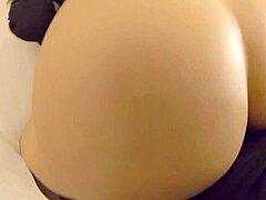 japanese stepmom bent over doggystyle close up cum on ass uncensored