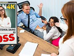 VIP4K. Bank Lady Boss Multiple Orgasms with Naughty Subordinate