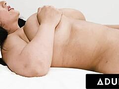 Sarah Arabic shows how her big natural tits lead to epic orgasms