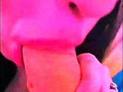 wanna see this curvy big tits wife slobber close-up on small cock with daddy dirty talk