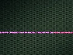 Nerdy Pigtail Bimbo's Glasses Fog from Insane Eye Cumshot and Throatpie Facial