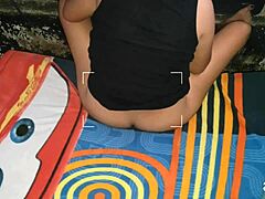 Hidden cam catches me roughly fucking horny stepsister's tight pussy and gaping ass