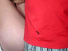 stepmom teases for creampie in shaved pussy