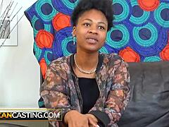 S African Bikini Model Deep Gags Monster Cock In Hardcore Casting Interview.