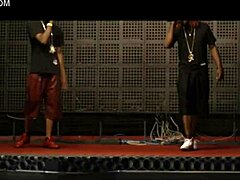 ebony teen striptease turns into ripped clothes monster cock facial party