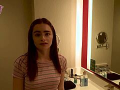 stepdaughter reese robbins rides stepdad seth brogan's cock 😈 creampie! 