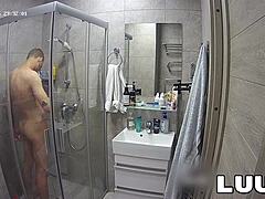 luuv abbadon showers and shaves smooth for his big reality show reveal