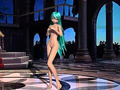 Hatsune Miku Gumi Nude Mod Reveals Big Tits Ass Pussy