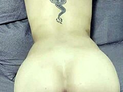 Riding Stepsis's Dick Doggy Style Feels Amazing