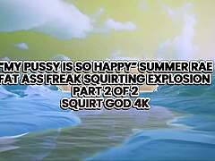 Pawg Summer Rae's Juicy Ass Gets Spanked Hard