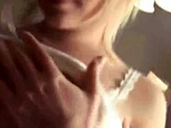 horny beauty's huge natural tits beg for play